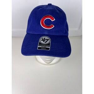 MLB '47 Chicago Cubs Baseball Cap Fitted Small Blue Red White Embroidered